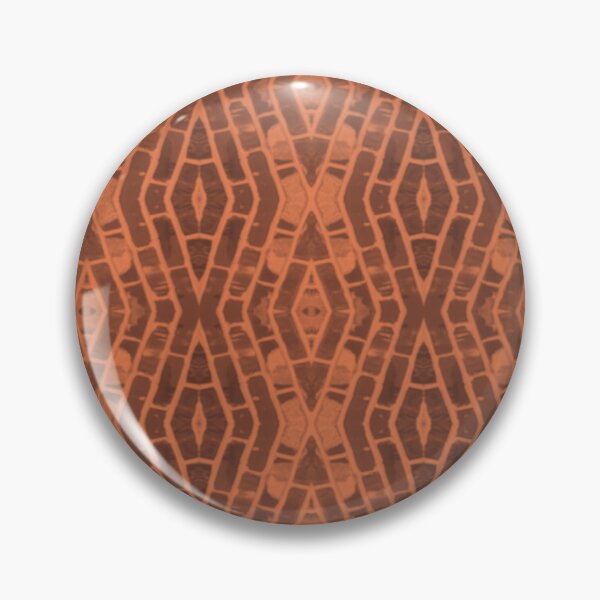 Item preview, Brick Diamond Stripes Soft Orange ec7e4e and Black designed and sold by Art in My Loft.