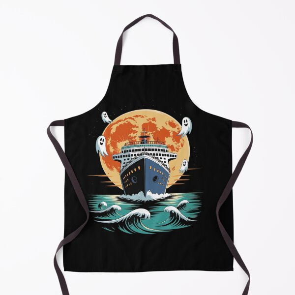Item preview, Cruise Halloween Spooky Ship, Vacation Cruising Halloween designed and sold by KonstanKoraner.