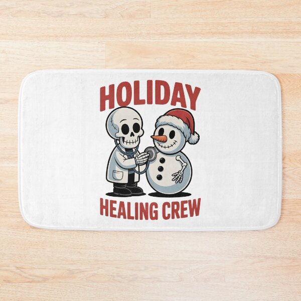Item preview, Holiday Healing Crew Doctor Christmas White Lab Coat designed and sold by ClinicalHubs.