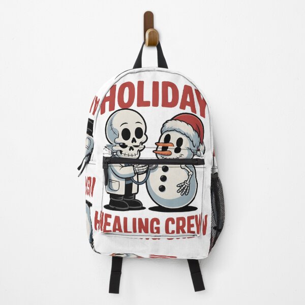 Item preview, Holiday Healing Crew Doctor Christmas White Lab Coat designed and sold by ClinicalHubs.