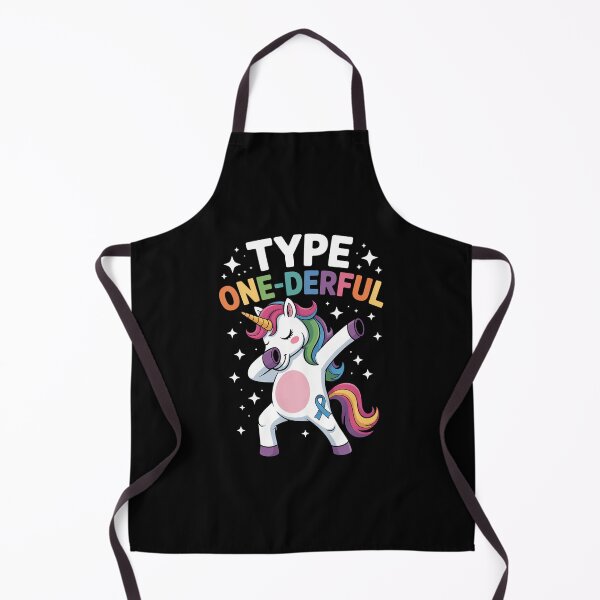 Item preview, Funny Diabetic Type 1 Diabetes T1D Unicorn designed and sold by CookWorldLaughs.