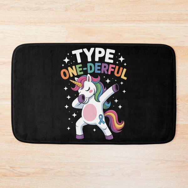 Item preview, Funny Diabetic Type 1 Diabetes T1D Unicorn designed and sold by CookWorldLaughs.