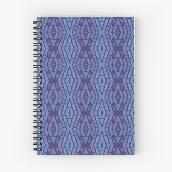 Item preview, Brick Diamond Stripes Blue and Amethyst 402060 designed and sold by Art in My Loft.