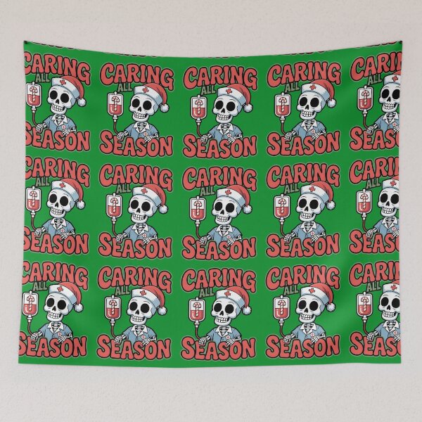 Item preview, Caring All Season Practical Nurse Christmas designed and sold by ClinicalHubs.