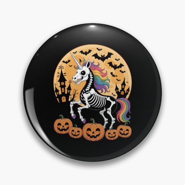 Item preview, Funny Skeleton Unicorn Lovers Spooky Halloween designed and sold by CookWorldLaughs.