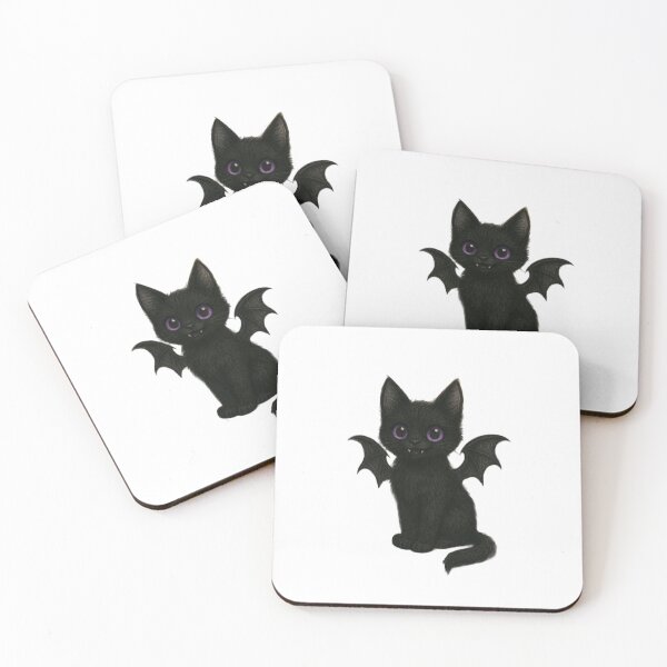 Item preview, The Mysterious Bat-Cat – A Cute and Terrifying Fantasy Creature designed and sold by wisdoot.