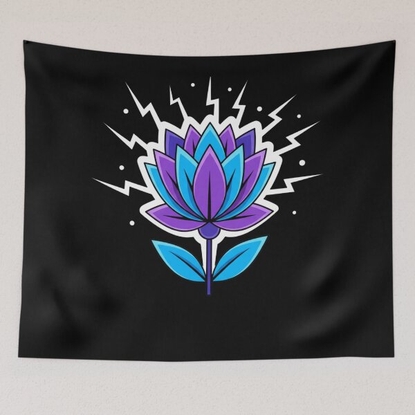 Item preview, Electric Bloom Vector Art designed and sold by Jackson-Will.