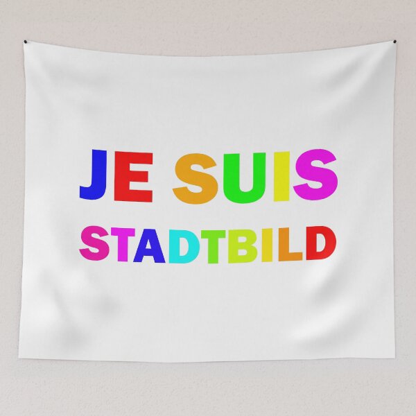 Item preview, JE SUIS CITYSCAPE vers. 01 - free designed and sold by Rainer Kristuf.