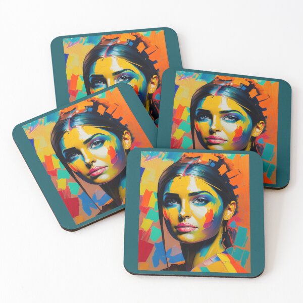 Item preview, The Lady With The Bright Painted Face designed and sold by Henrybubbles400.