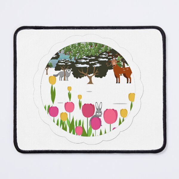 Item preview, Tulips in the snow designed and sold by Design4uStudio.