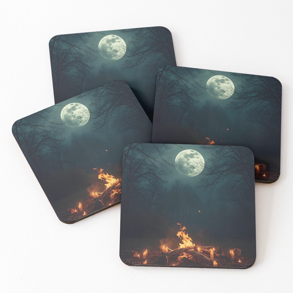 Item preview, Coasters (Set of 4) designed and sold by MysticOMG.