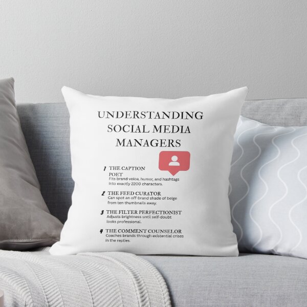 Item preview, Understanding Social Media Managers – For the Chronically Online designed and sold by PsyFlow35.