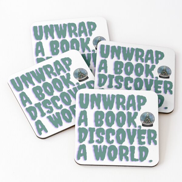 Item preview, Unwrap a book, discover a world. designed and sold by Newprojectart.