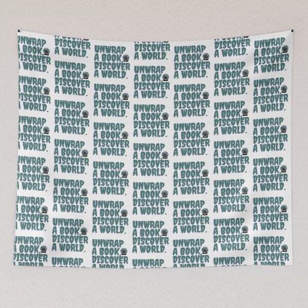 Item preview, Unwrap a book, discover a world. designed and sold by Newprojectart.