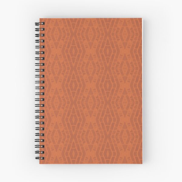 Item preview, Brick Diamond Stripes Soft Orange d66c3b designed and sold by Art in My Loft.