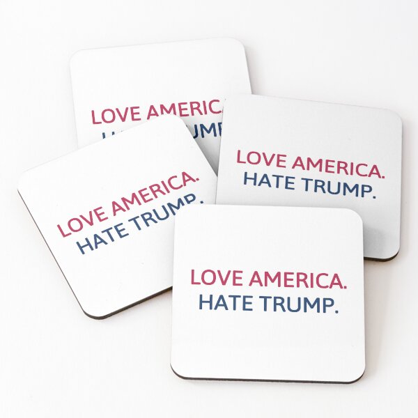 Item preview, Love America Hate Trump designed and sold by D2Kvirus.