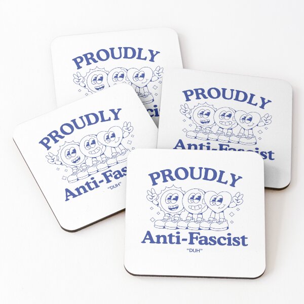 Item preview, Proudly Anti-Fascist  designed and sold by urkiddingm8.