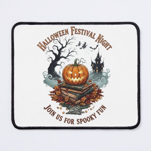 Item preview, Halloween Festival Night Pumpkin Illustration designed and sold by DroolWorthyUS.