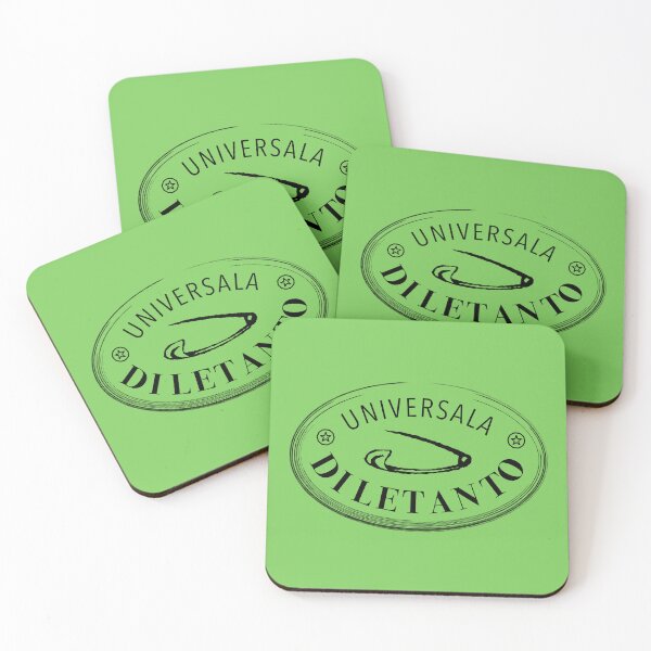 Item preview, Universal diletant in esperanto (black version) designed and sold by ShopEvaF.