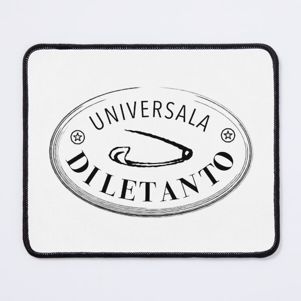 Item preview, Universal diletant in esperanto (black version) designed and sold by ShopEvaF.