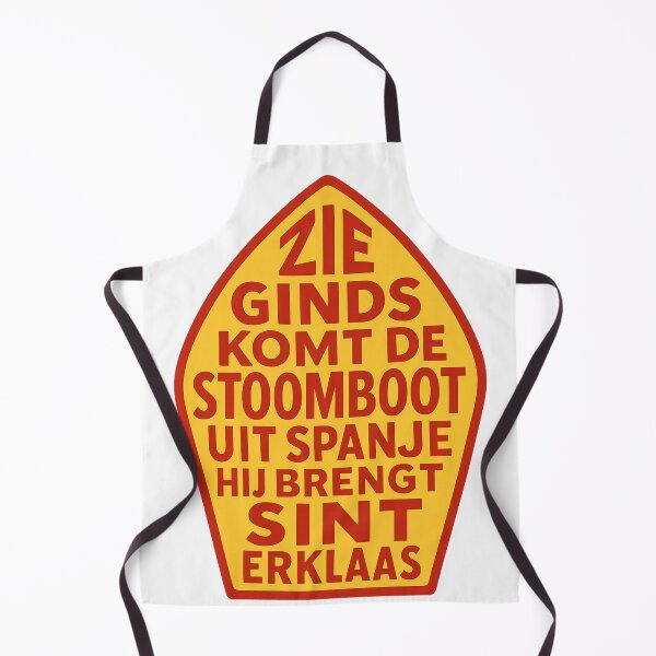 Item preview, Sinterklaas Mijter Typografie – Zie ginds komt de stoomboot ? designed and sold by snoezelstudio.