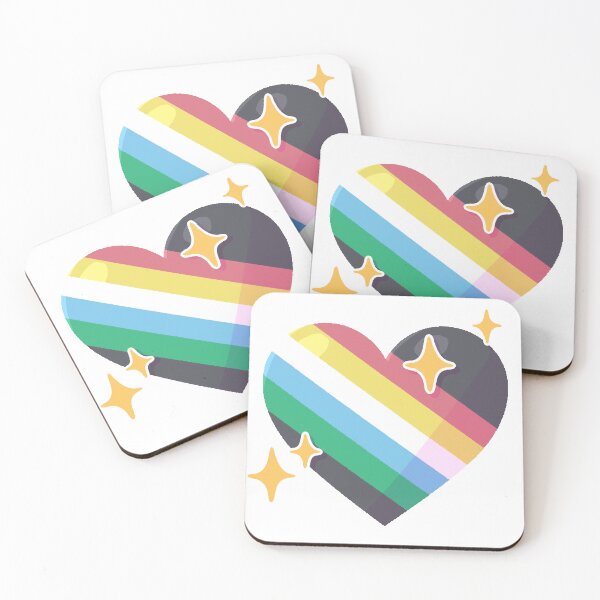 Item preview, Disabled Pride Heart designed and sold by Queer Media Archive.