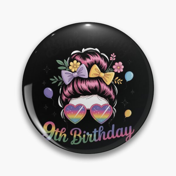 Item preview, Bruh It's My 9th Birthday 9 Year Old 9th Birthday Girl  designed and sold by NeomiStoreSS.