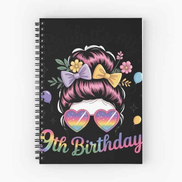 Item preview, Bruh It's My 9th Birthday 9 Year Old 9th Birthday Girl  designed and sold by NeomiStoreSS.