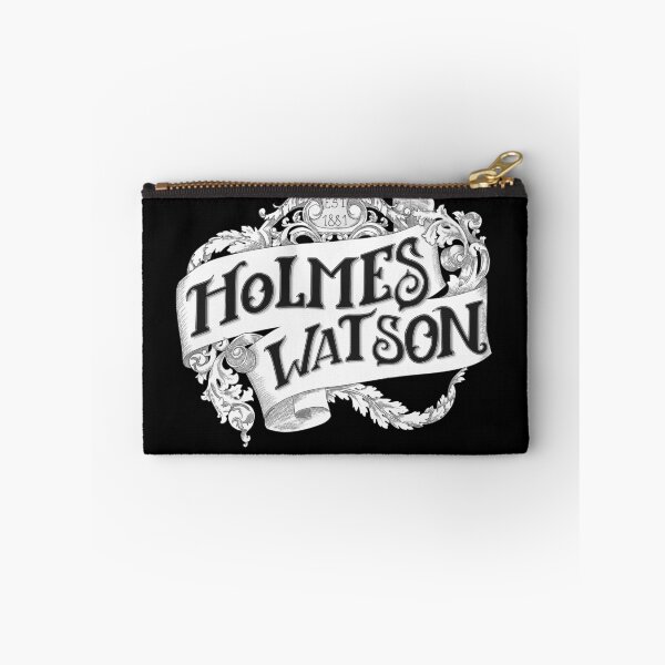 Item preview, Holmes and Watson Design Logo designed and sold by NessaHero.