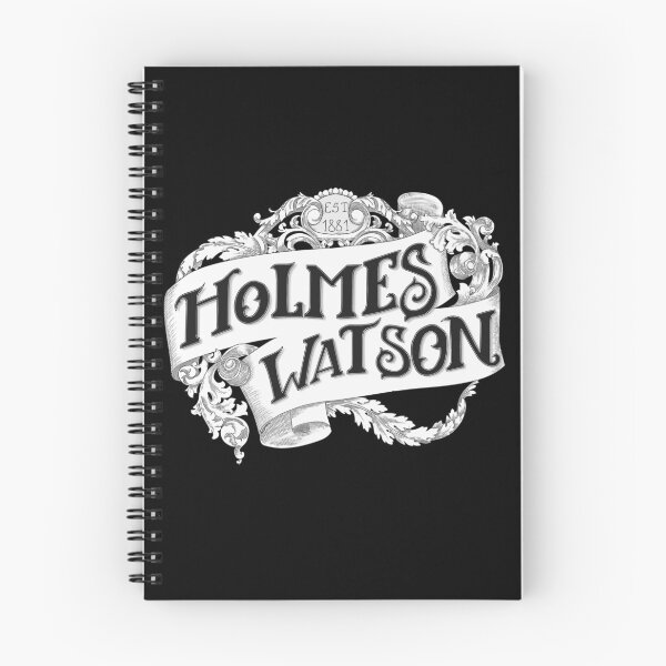 Item preview, Holmes and Watson Design Logo designed and sold by NessaHero.