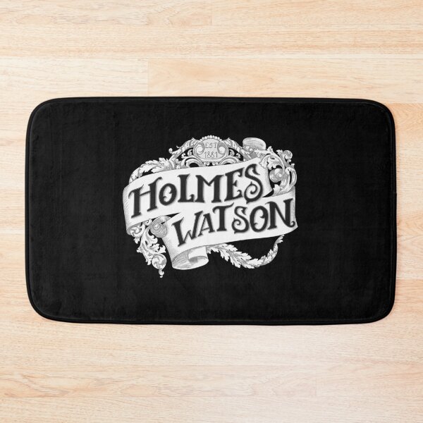 Item preview, Holmes and Watson Design Logo designed and sold by NessaHero.