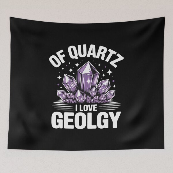 Item preview, of Quartz I Love Geology designed and sold by MinaReinger.