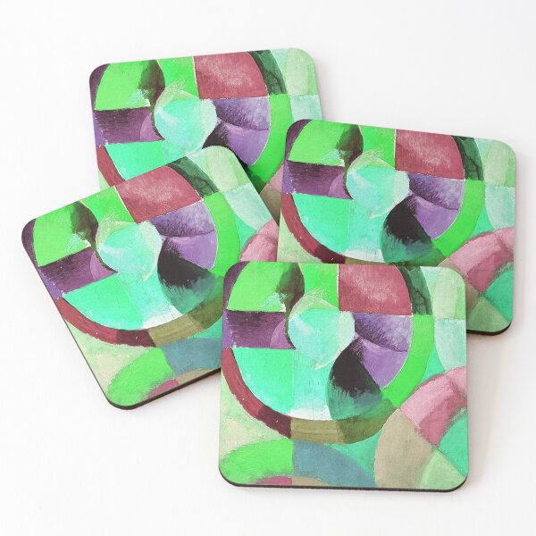 Item preview, Circular Forms -Sun- Green designed and sold by tomorrowsart.