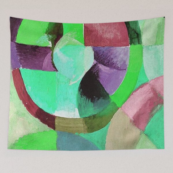 Item preview, Circular Forms -Sun- Green designed and sold by tomorrowsart.
