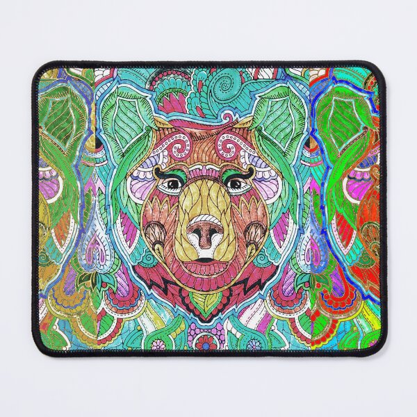 Item preview, A multicolored bear designed and sold by Design4uStudio.