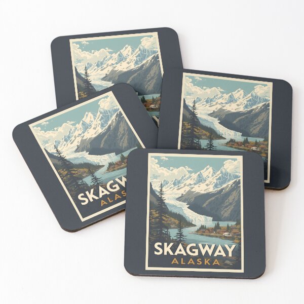 Item preview, Skagway - Alaska  designed and sold by GoodOldVintage.