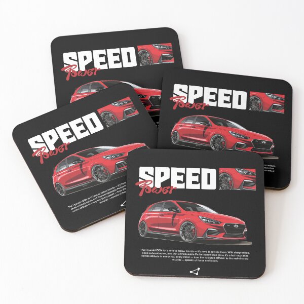 Item preview, Red Hyundai i30 N – Hot Hatch Power designed and sold by Blitzcrew.Co.