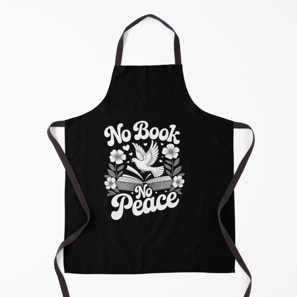 Item preview, NO Book NO Peace – Open Pages Calm Minds DEEP Stories designed and sold by DrewLeuschke.