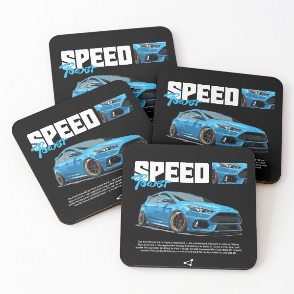 Item preview, Blue Ford Focus RS – Rally-Bred Beast designed and sold by Blitzcrew.Co.