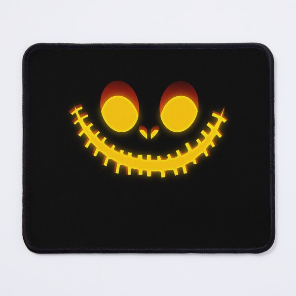 Item preview, Halloween Worm Pumpkin Face Wide Teethed Smile Creepy Jack-O’-Lantern Spooky Illustration designed and sold by MONTRIS.