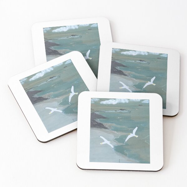 Item preview, St Ives from Porthkidney Beach designed and sold by ANN KELLEY.