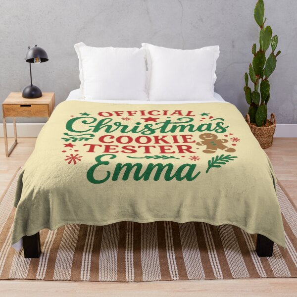Item preview, Christmas Gift for Emma – Official Cookie Tester designed and sold by Meandmyshop.