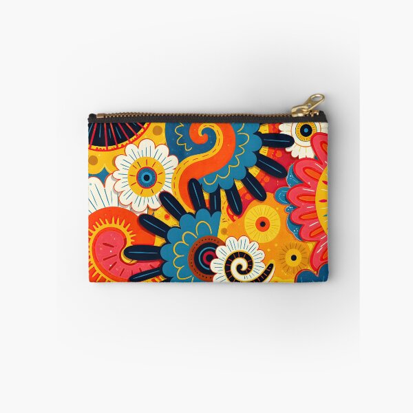 Item preview, Psychedelic Bloom: Retro Swirls and Flowers designed and sold by Prints and Lifestyle.
