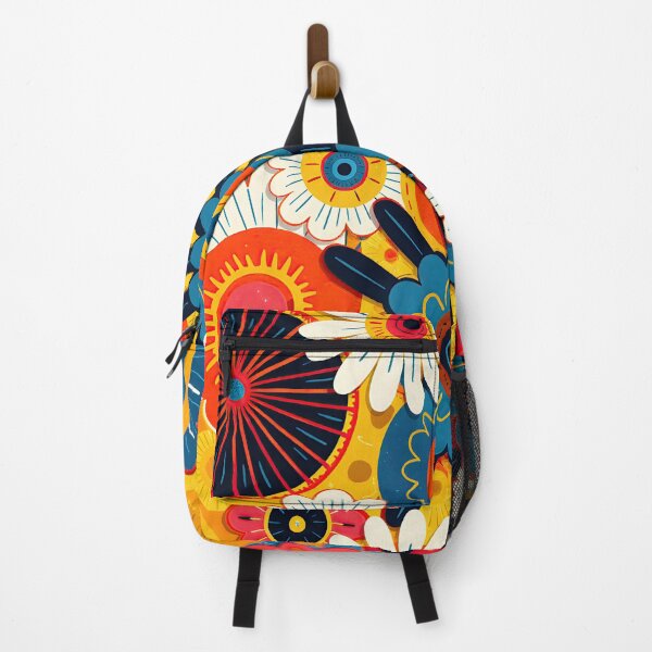 Item preview, Psychedelic Bloom: Retro Swirls and Flowers designed and sold by Prints and Lifestyle.