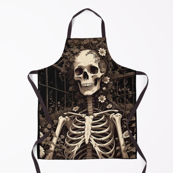 Item preview, Aesthetic botanical skeleton human skeleton intertwined with flowers and vines 1 designed and sold by Neon G.