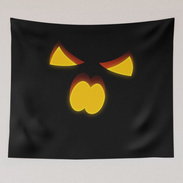 Item preview, Halloween Angry Scary Pumpkin Face Says Boo Creepy Jack-O’-Lantern Horror Illustration designed and sold by MONTRIS.