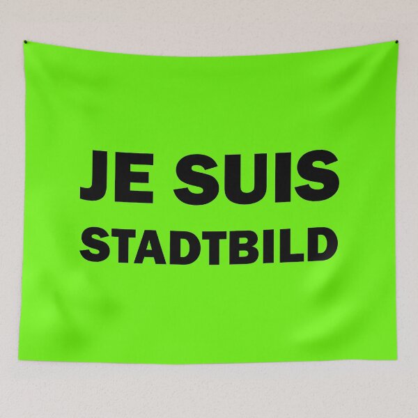Item preview, JE SUIS CITYSCAPE version 03 - free designed and sold by Rainer Kristuf.