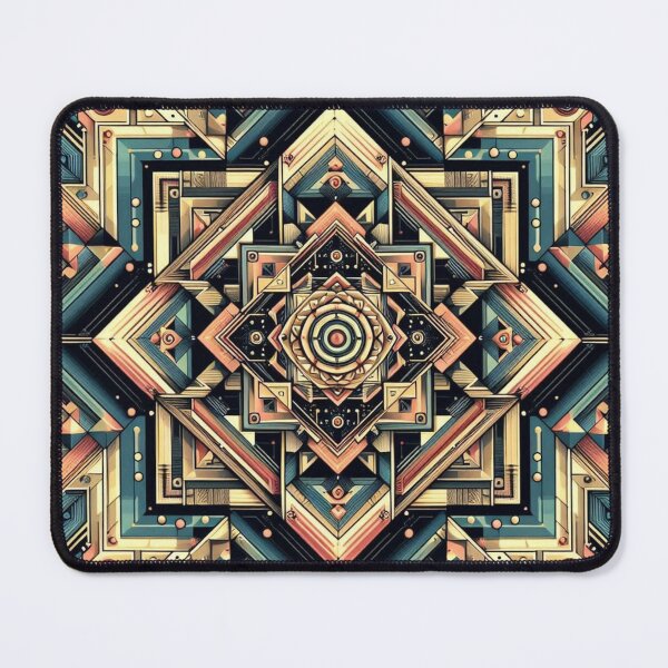 Item preview, Colorful geometric decorative pattern designed and sold by Dogandesighn.