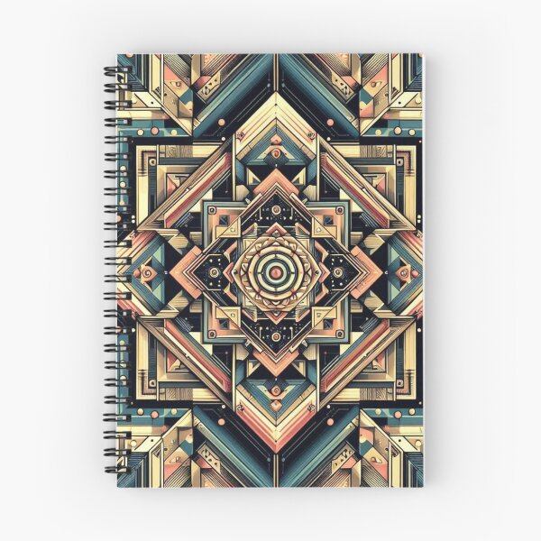Item preview, Colorful geometric decorative pattern  designed and sold by Dogandesighn.