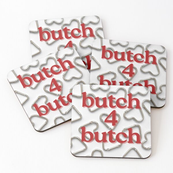 Item preview, Carabiner Butch 4 Butch Red Text designed and sold by ptrcj.